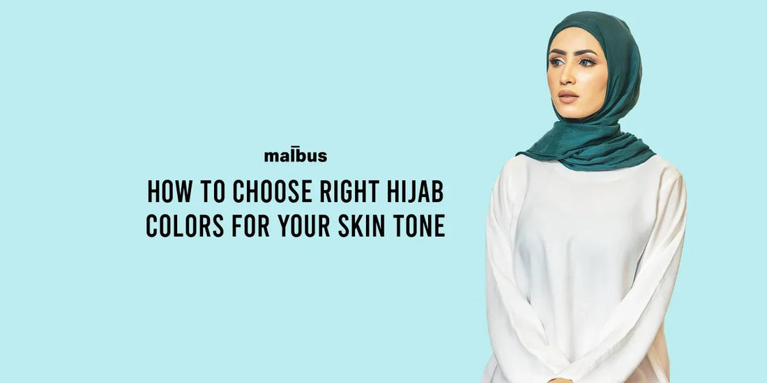 How to Choose Right Hijab Colors for Your Skin Tone - Malbus