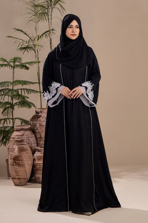 Black Elegance Abaya - Malbus