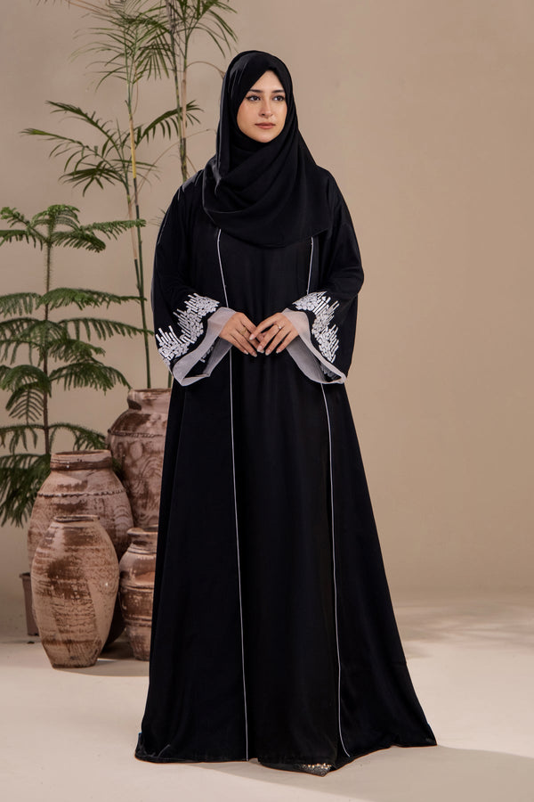 Black Elegance Abaya - Malbus