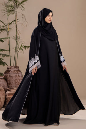 Black Elegance Abaya - Malbus