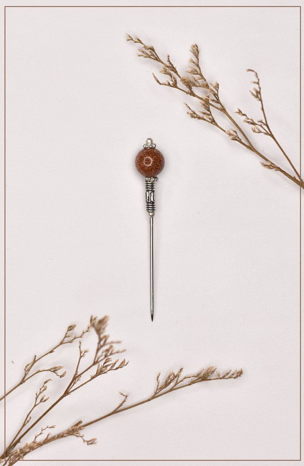 Glitter Stone Hijab Pin - Malbus