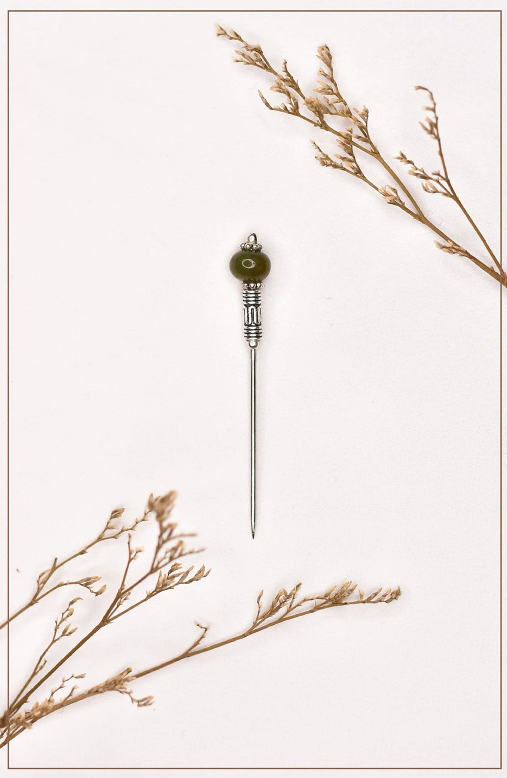 Honey Crystal Hijab Pin - Malbus