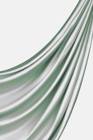 Mint Silk Hijab - Malbus