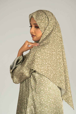 Olive Zephyr Hijab - Malbus