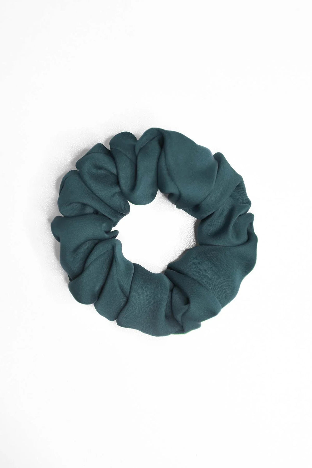 Sea Green Silk Scrunchie - Malbus