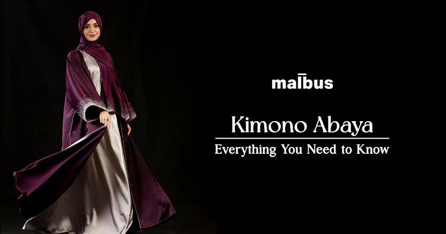5 Ways to Wear a Kimono Style Abaya to Work - Malbus
