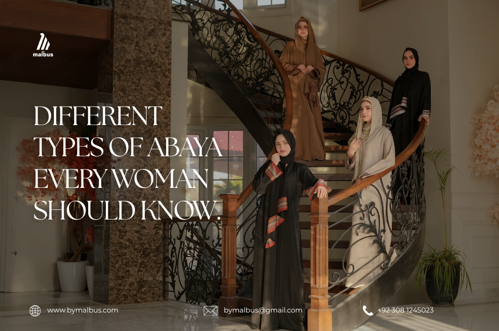 types of abaya for women for different events and looks