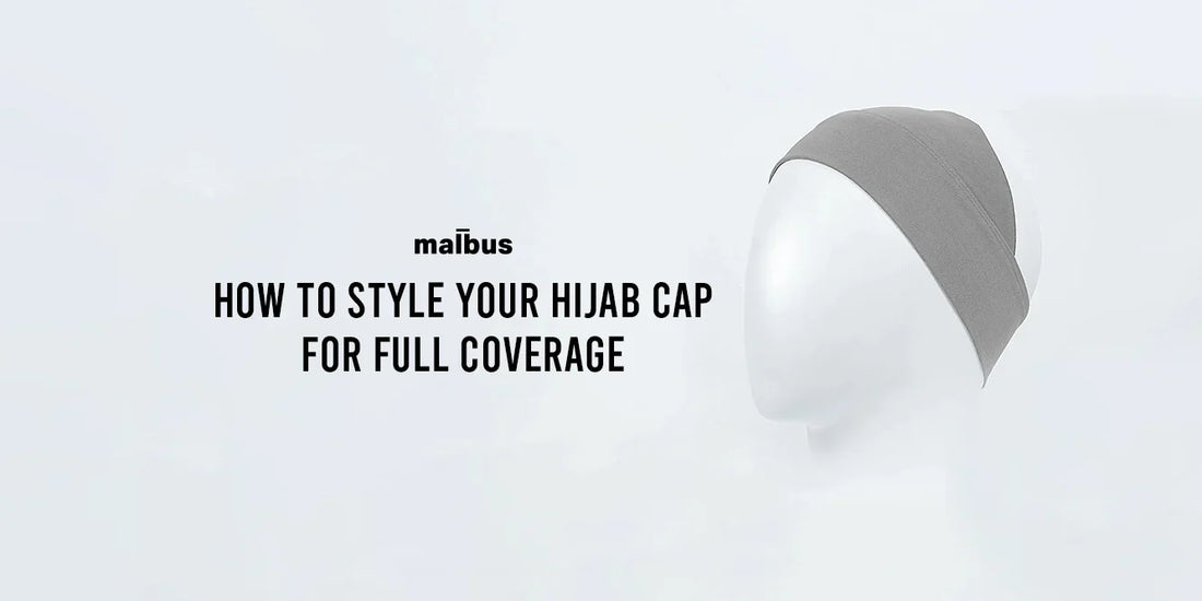 How to Style Hijab Cap for full Coverage