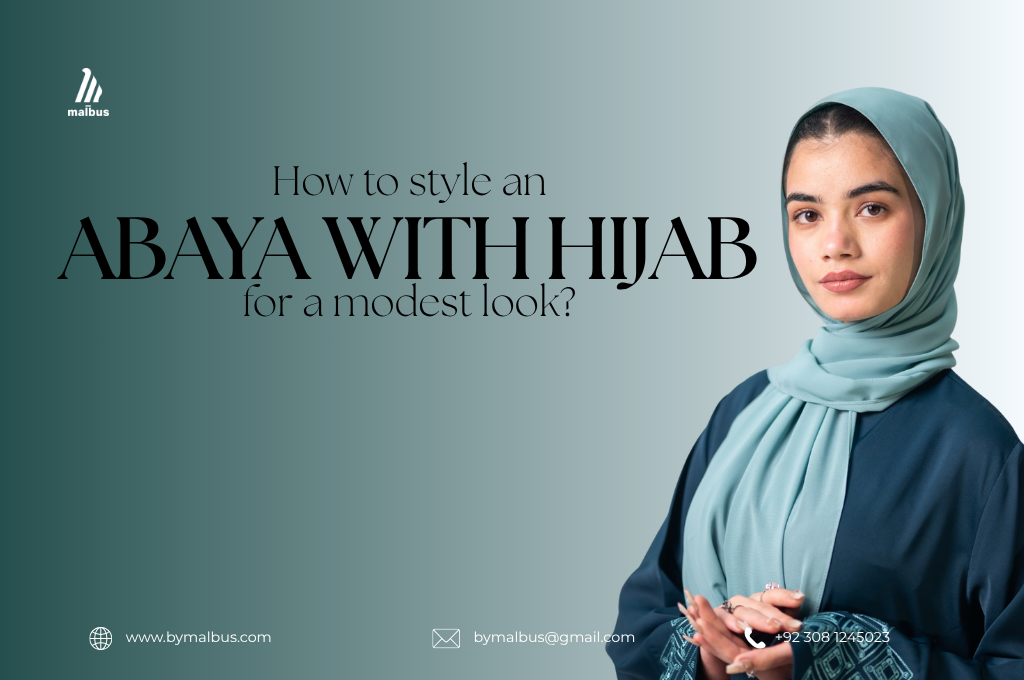 styling abaya with hijab for modest fashion look
