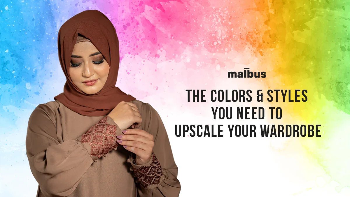 Beyond Black: Exploring the Diversity of Colors and Styles in Pakistani Abayas - Malbus