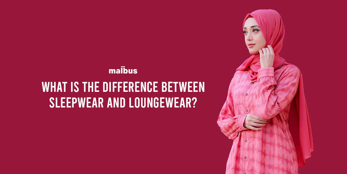 difference between loungewear and sleepwear