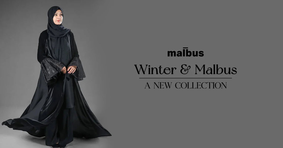 New Winter Trends for Abayas for Women 2024 - Malbus