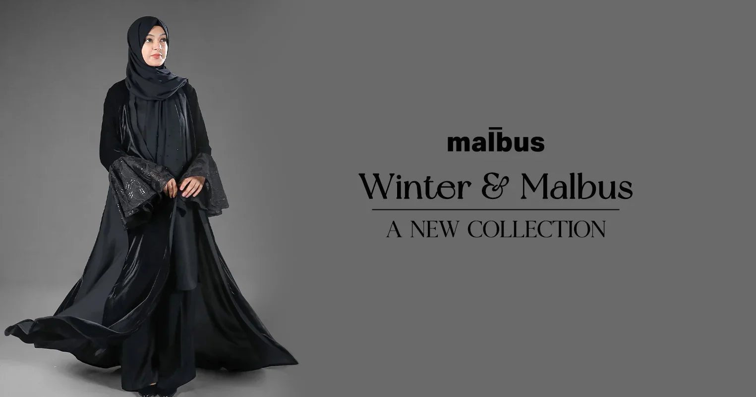 New Winter Trends for Abayas for Women 2024 - Malbus