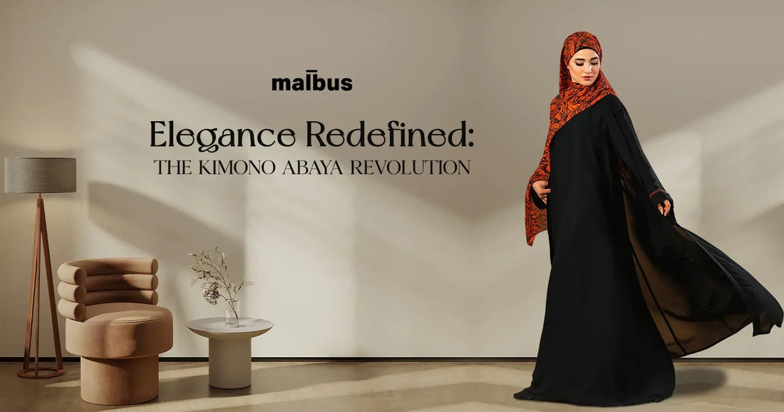 The Rise of Kimono Abayas - Embracing Modernity in Muslim Fashion - Malbus