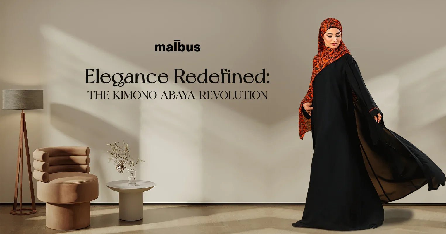 The Rise of Kimono Abayas - Embracing Modernity in Muslim Fashion - Malbus