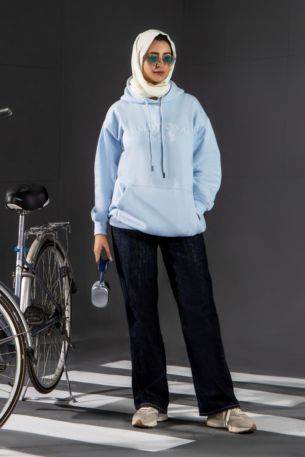 Ice Blue Hoodie