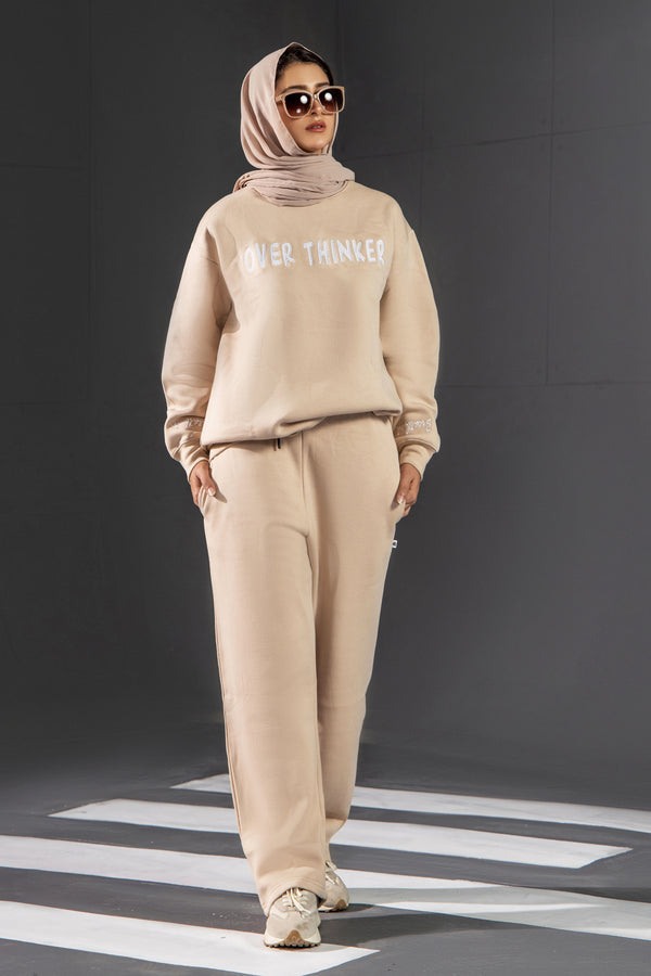 Warm Beige Sweatshirt