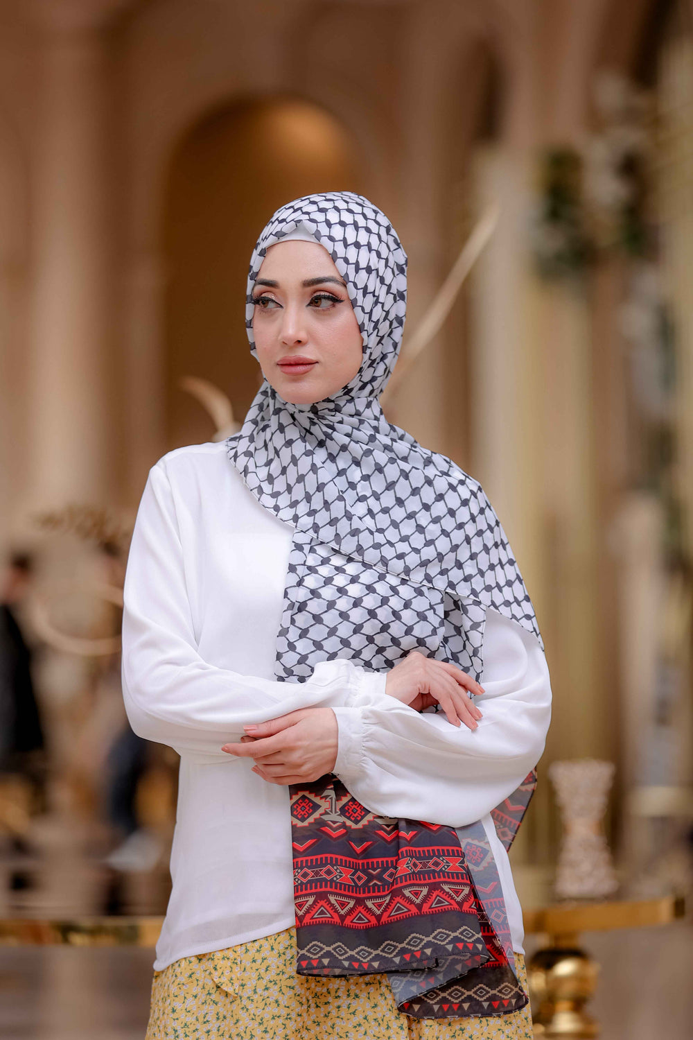 Traditional Palestinian Keffiyeh