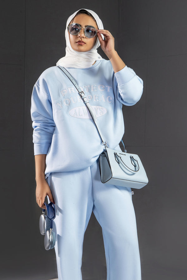 Ice Blue Sweatshirt