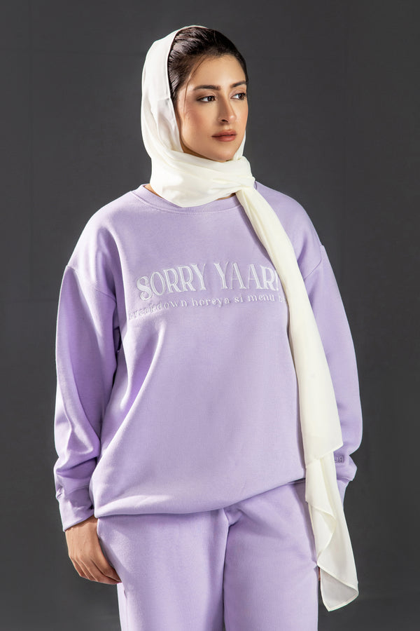 Lavender Sweatshirt