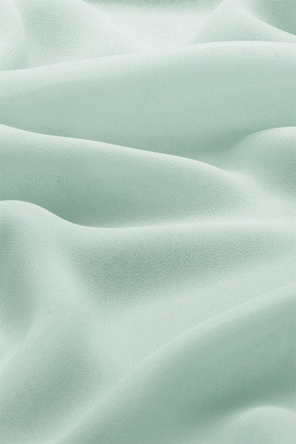 Luxe Chiffon Hijab - Misty Blue - Malbus