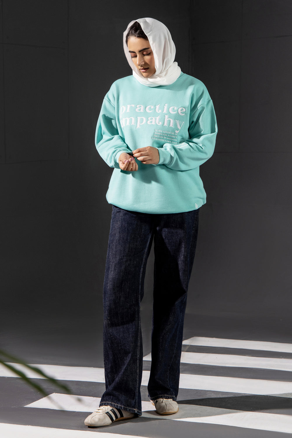 Teal Green Sweatshirt