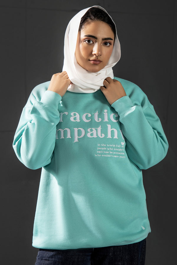 Teal Green Sweatshirt