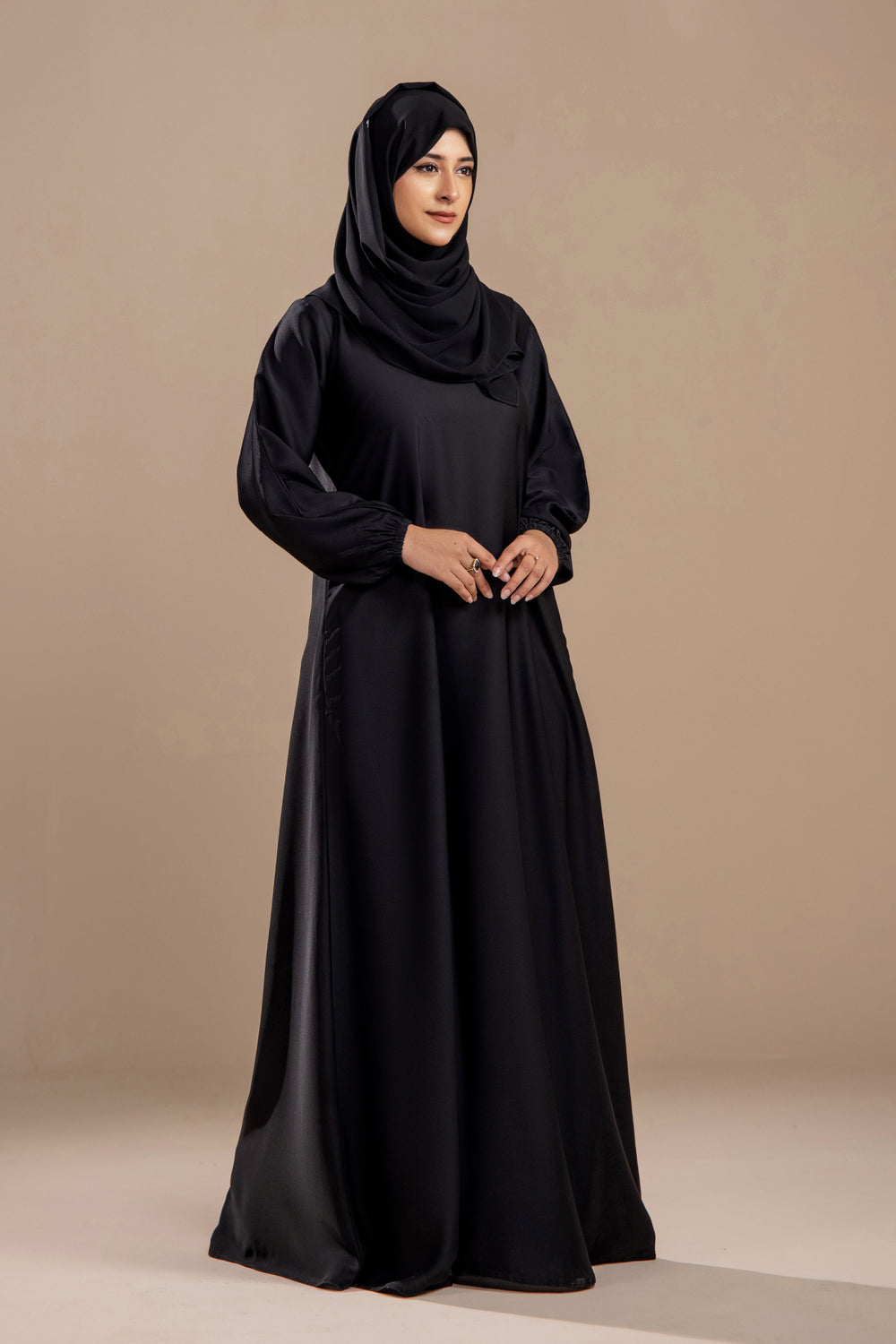 Black - Casual Abaya