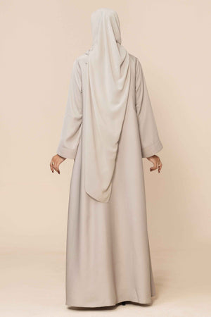 Beige Pleated