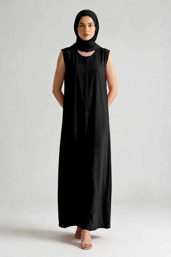 Black - Slip dresses