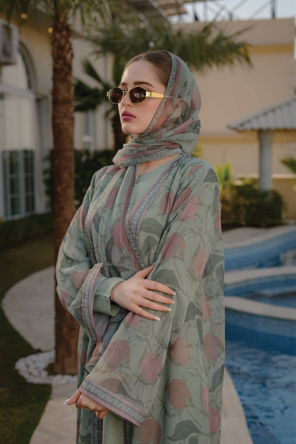 Caeloura Sage Floral