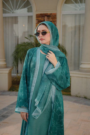 Caeloura Teal Floral