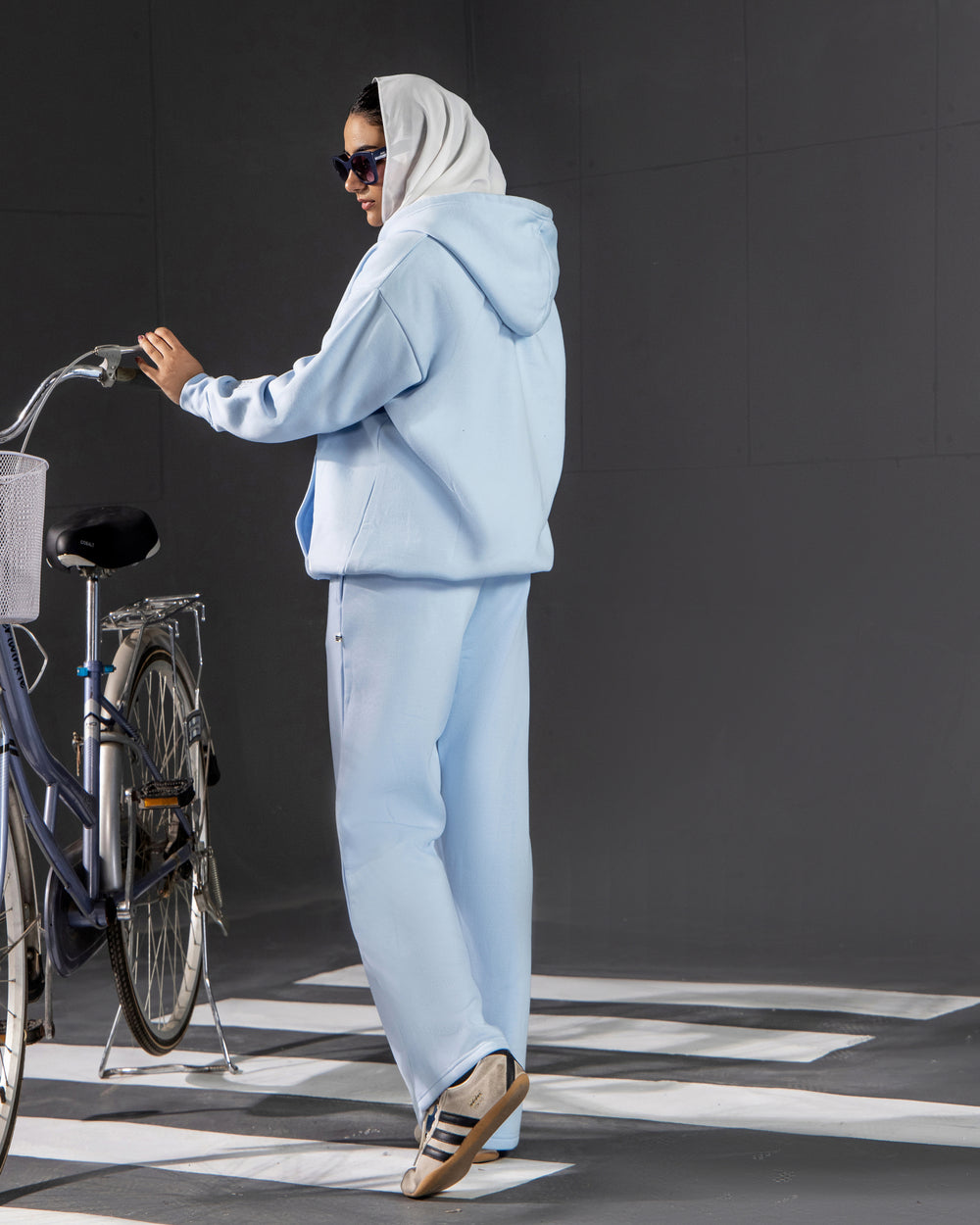 Ice Blue Trouser