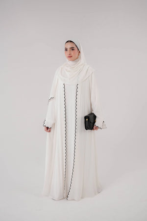 Ivory Contrast Trim