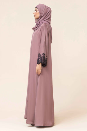 Mauve Embriodered