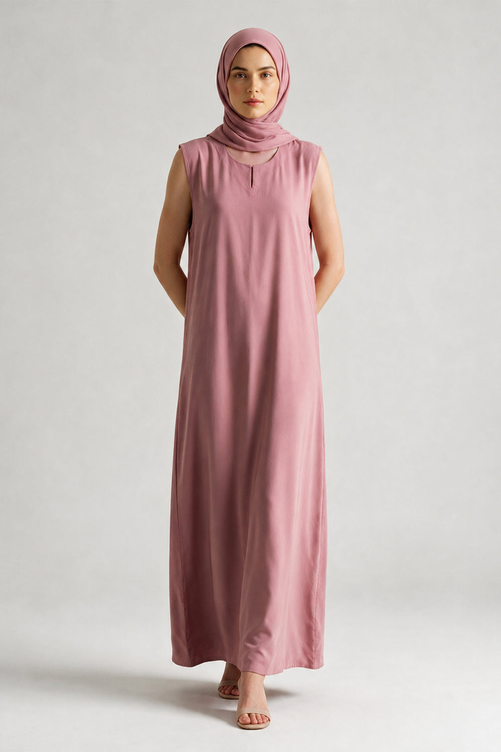 Pink - Slip dresses