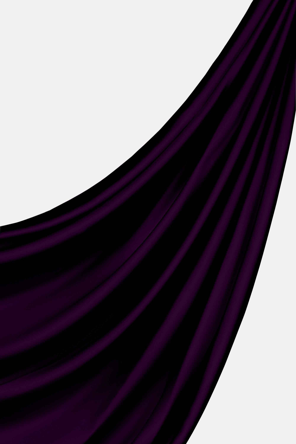 Plum Silk Hijab
