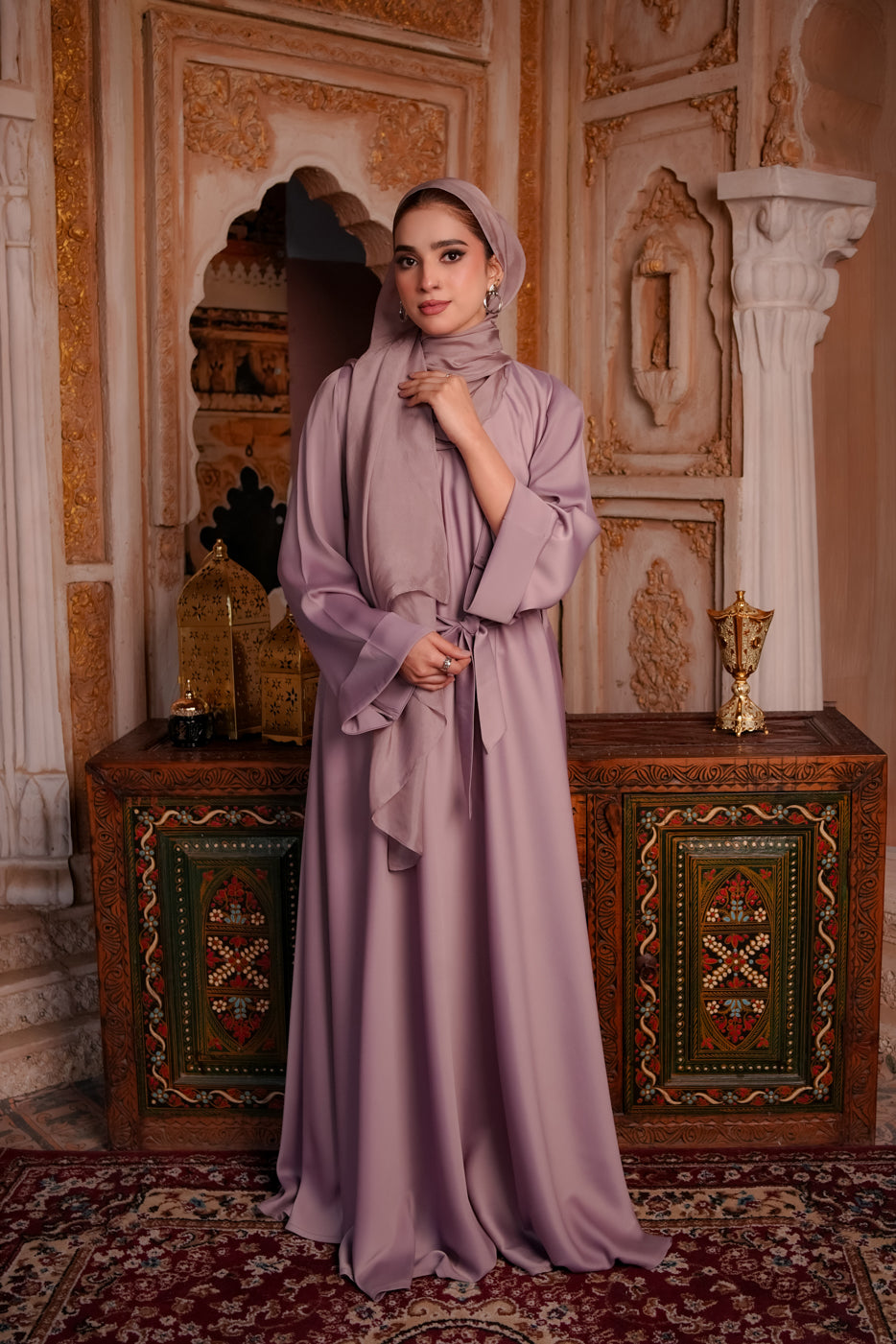 Premium Luxe Umbrella Cut Closed Abaya