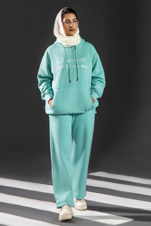 Teal Green Hoodie
