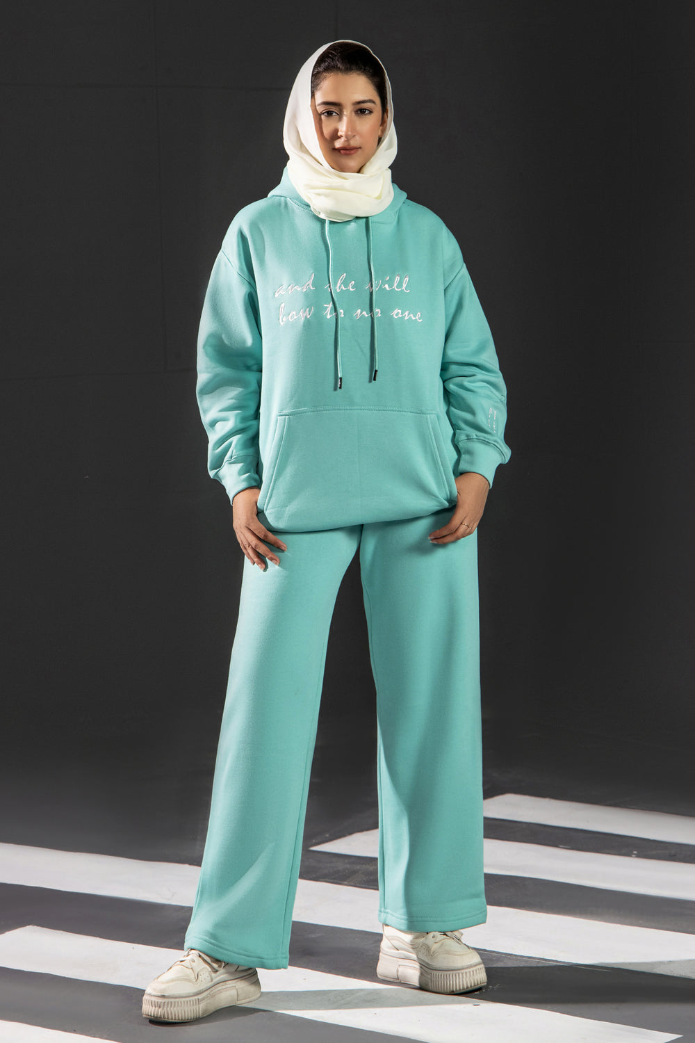 Teal Green Hoodie