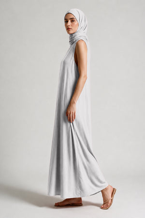 White - Slip dresses