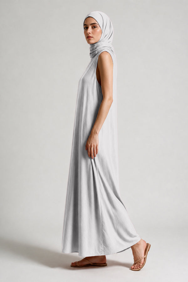 White - Slip dresses