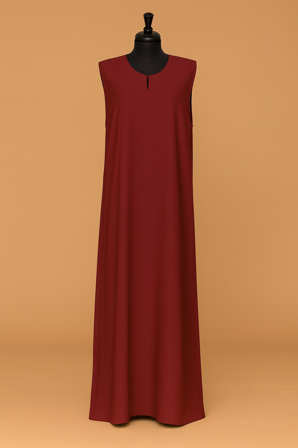 Slip dresses - Wine Red