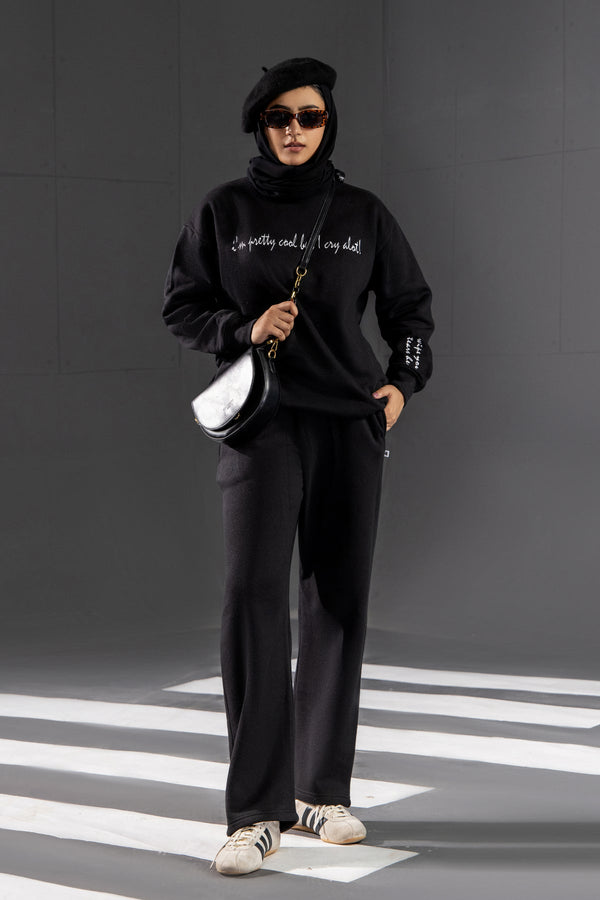 Black Sweatshirt - Malbus