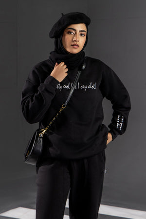 Black Sweatshirt - Malbus