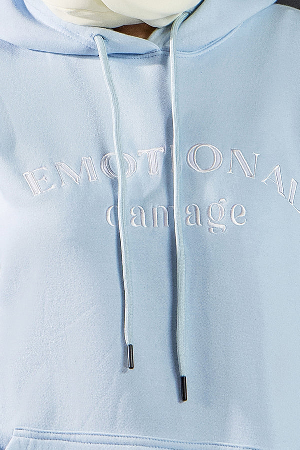 Ice Blue Hoodie - Malbus
