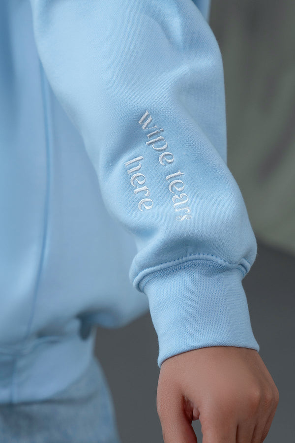 Ice Blue Hoodie - Malbus