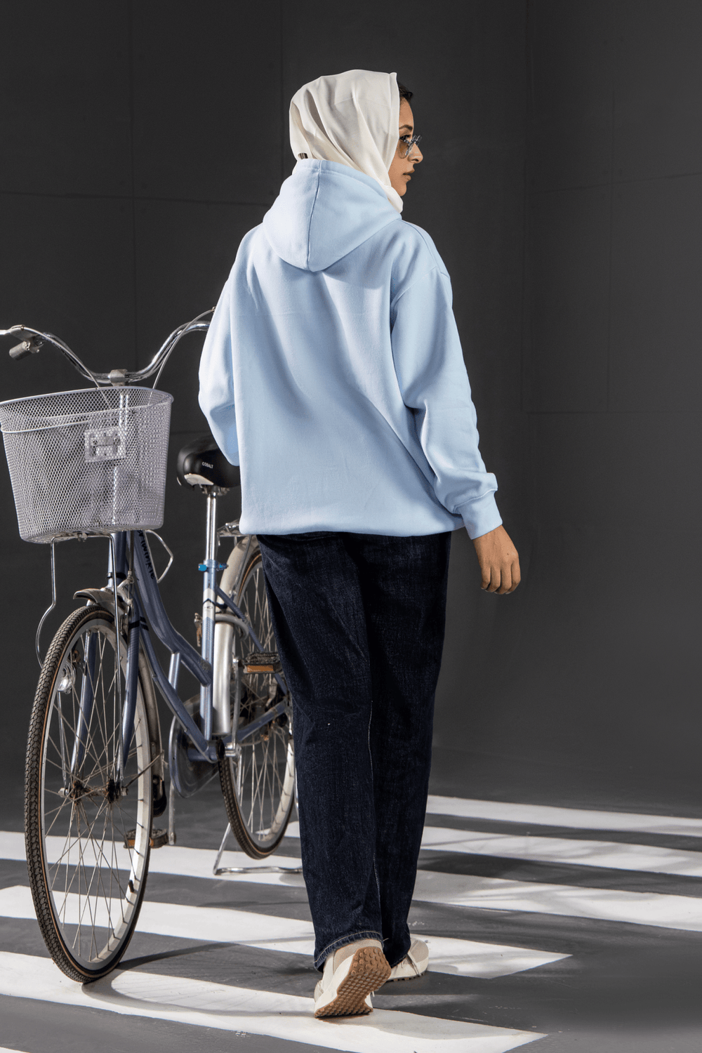 Ice Blue Hoodie - Malbus
