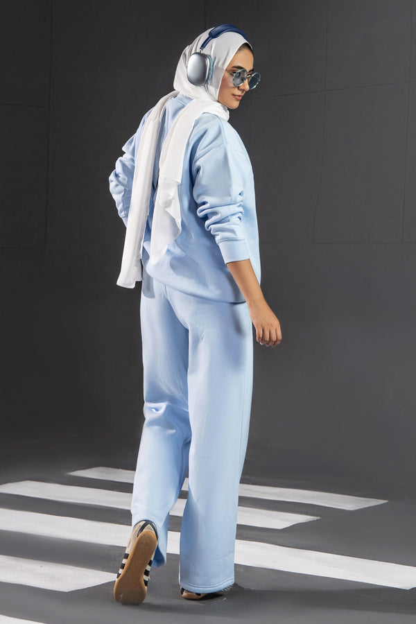 Ice Blue Sweatshirt - Malbus