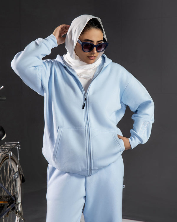 Ice Blue Zipper - Malbus